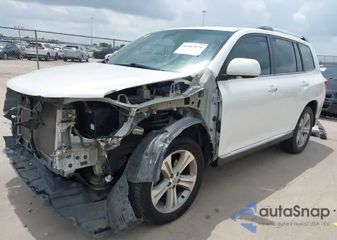 2012 Toyota Highlander Limited V6 z USA, uszkodzony, nr VIN 5TDYK3EH2CS050476